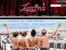 Tablet Screenshot of farinalatina.com